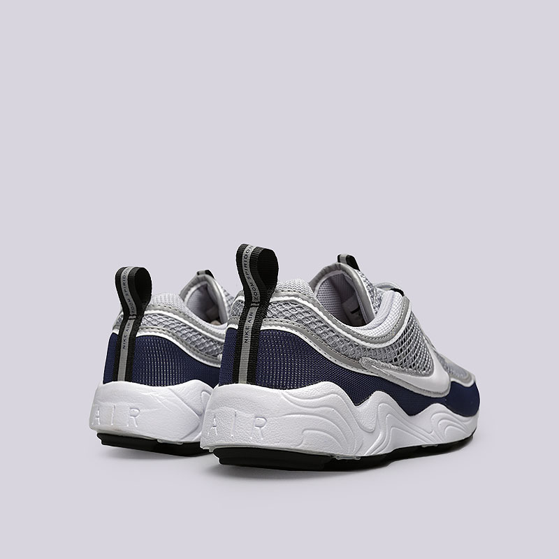 мужские синие кроссовки Nike Air Zoom Spiridon `16 926955-007 - цена, описание, фото 4